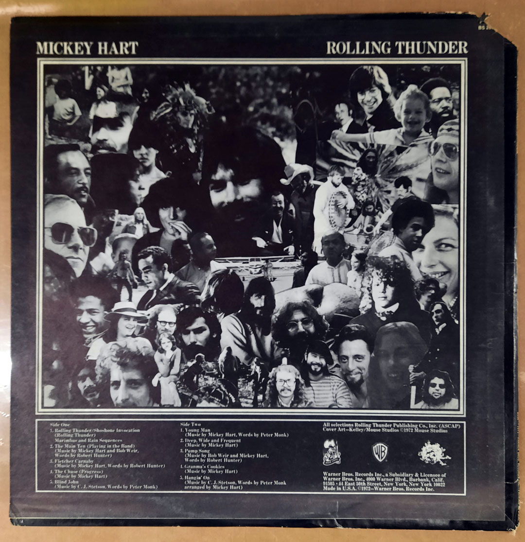 Mickey Hart – Rolling Thunder 1972 NM- ORIGINAL VINYL L... 2
