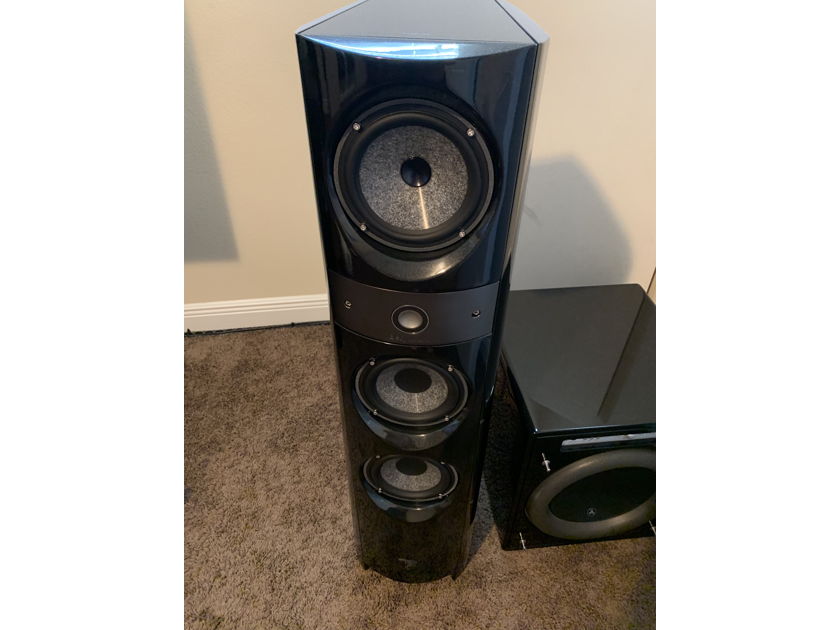 Focal Electra Be system 1028 Be 1008 Be CC Gloss Black