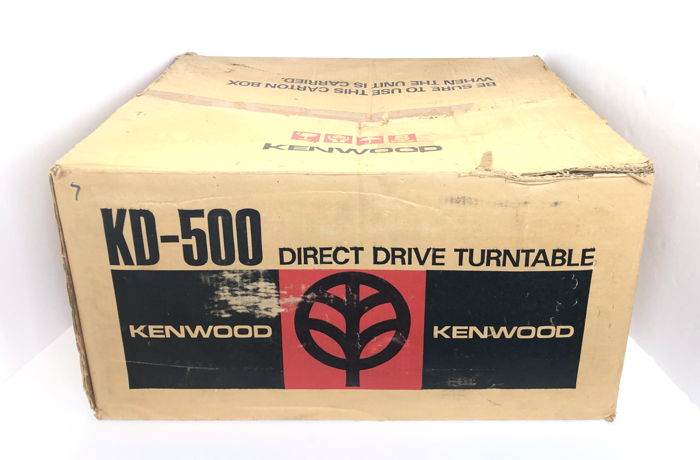 Kenwood KD 500 2-Speed Direct Drive Turntable Record Pl...