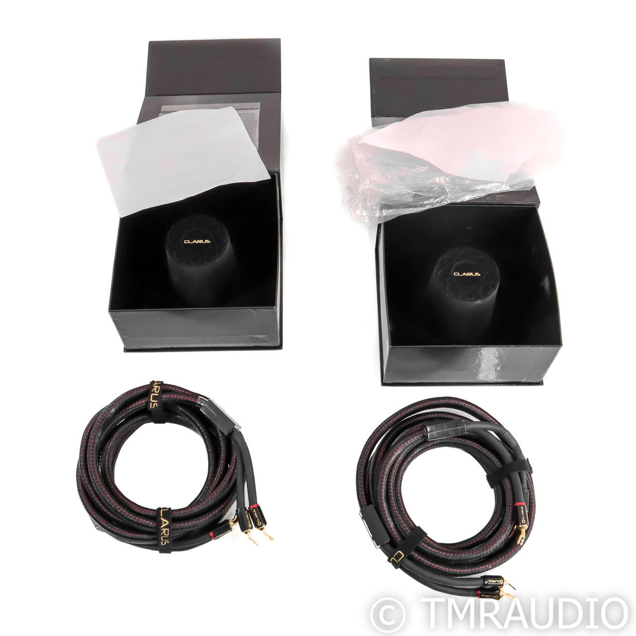 Clarus Cable Crimson Speaker Cables; 13ft Pair (65117) 10