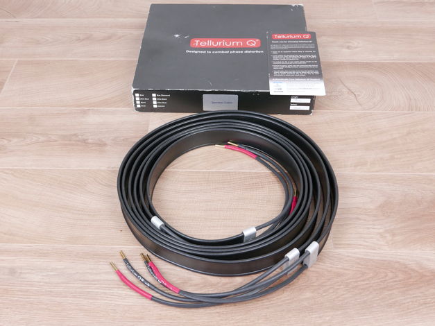 Tellurium Q Ultra Black highend audio speaker cables 3,...