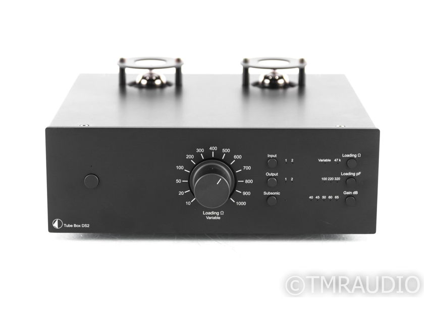 Pro-Ject Tube Box DS2 MM / MC Tube Phono Preamplifier; DS-2 (22969)