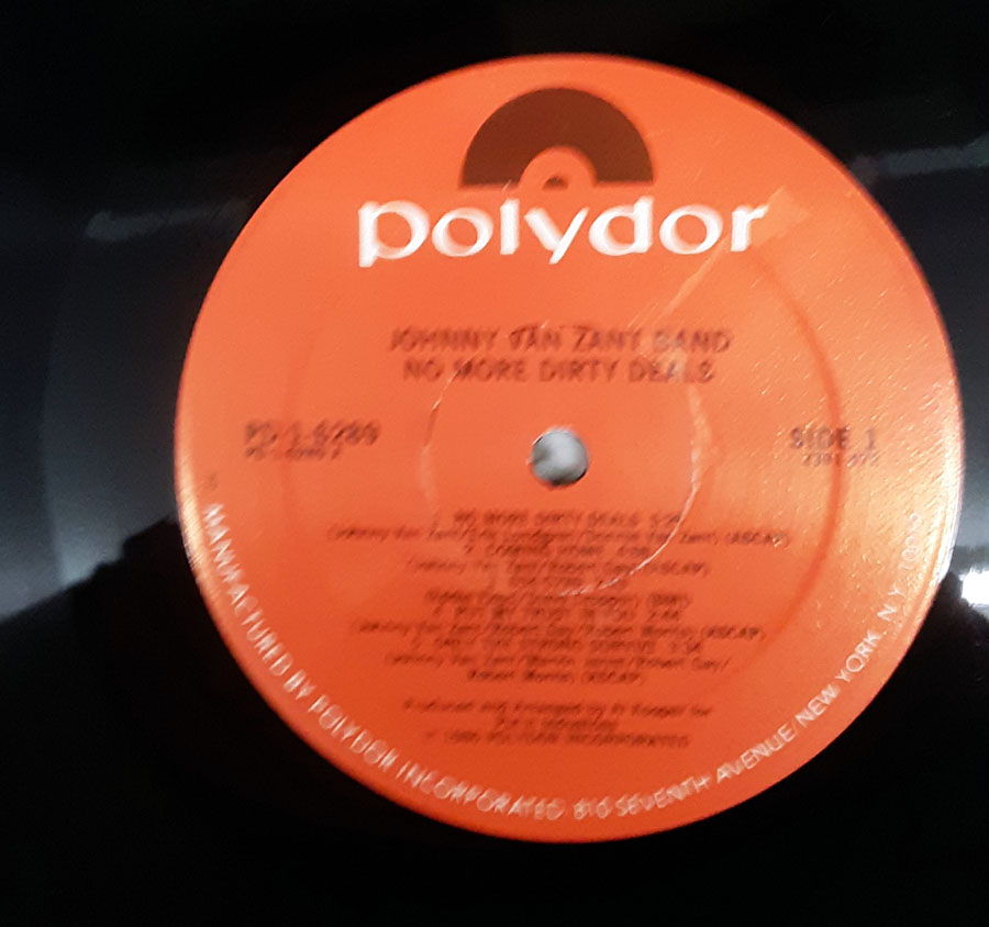 The Johnny Van Zant Band - No More Dirty Deals 1980 NM ... 6