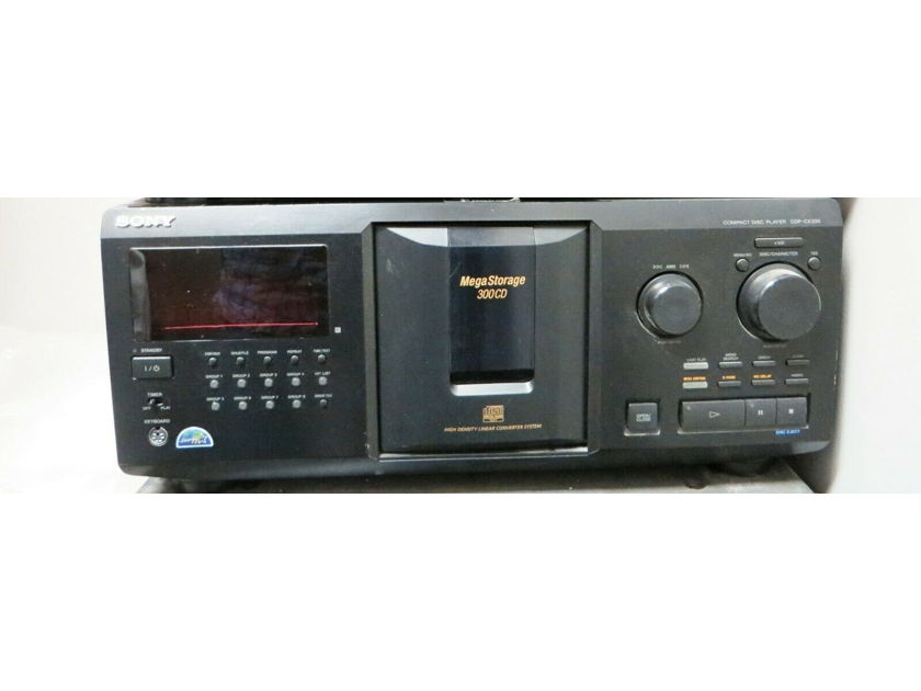 Sony CDP-CX335 CD Changer 300 cd player