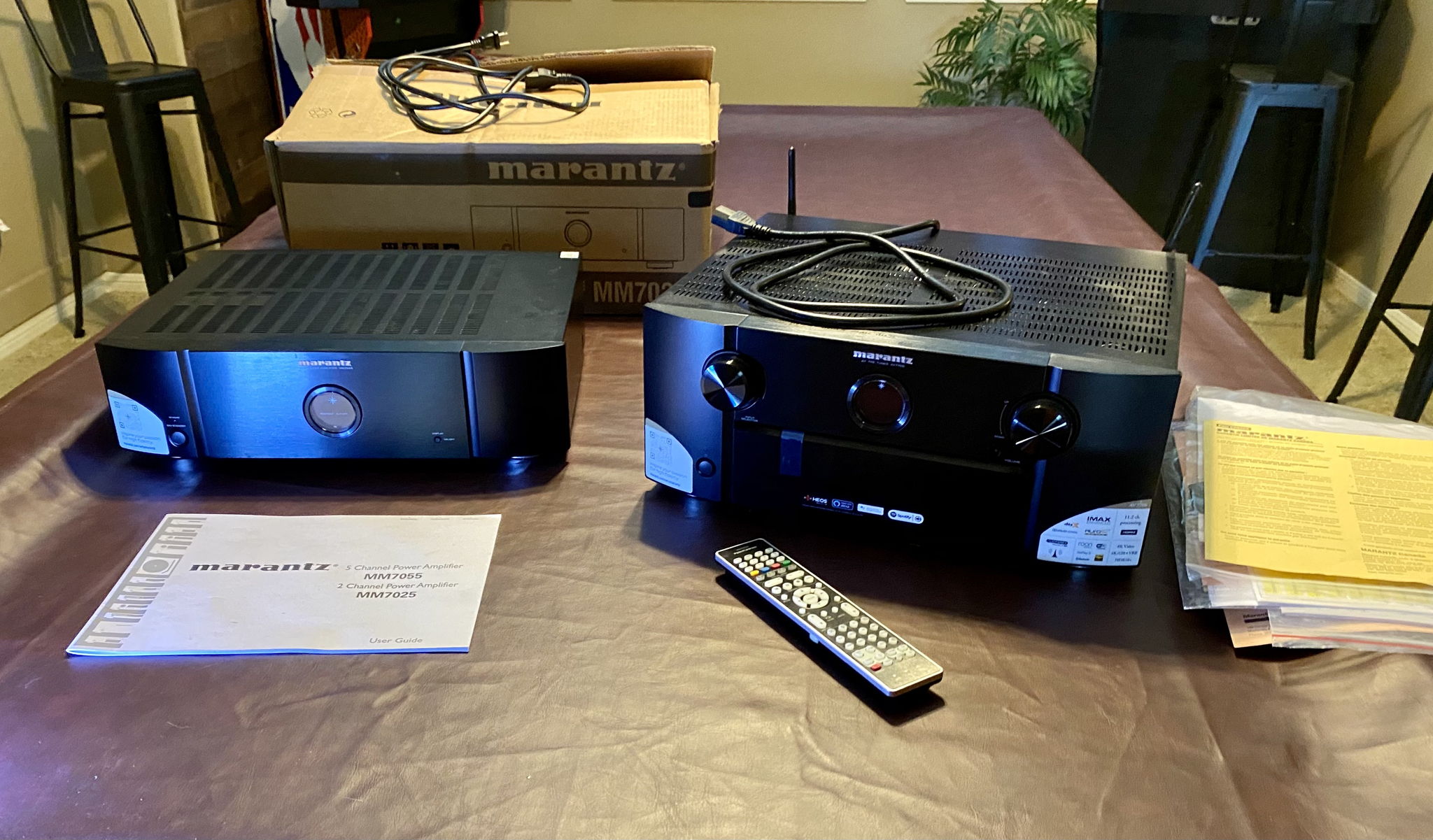 Marantz AV7706 & Marantz MM7025 3