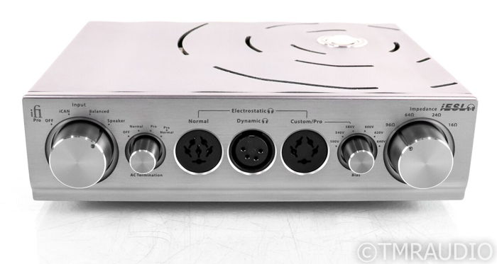 ifi Pro iESL Electrostatic Headphone Amplifier; Silver;...
