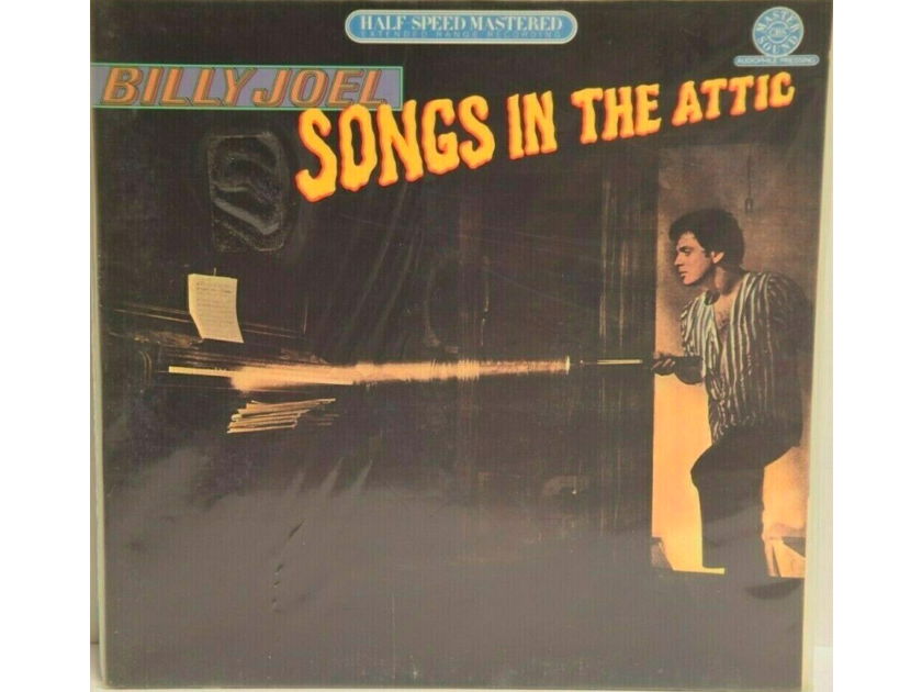 Billy Joel Songs in the Attic - CBS Mastersound Half Speed - Sealed
