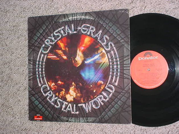 Crystal Grass lp record  - Crystal world  funk disco PO...