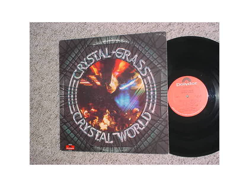 Crystal Grass lp record  - Crystal world  funk disco POLYDOR