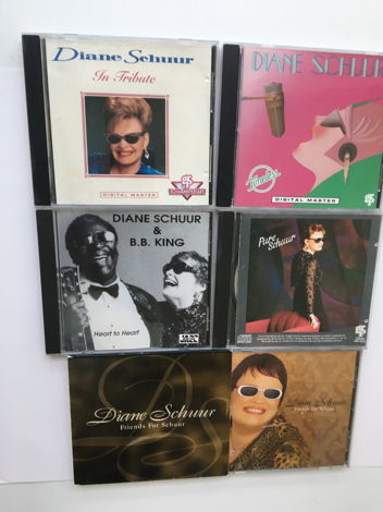 Dianne Schuur  Cd lot of 5 cds