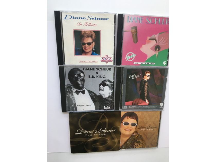 Dianne Schuur  Cd lot of 5 cds