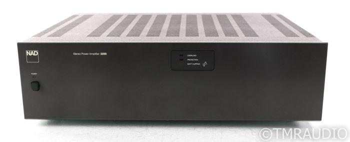 NAD 2200 Stereo Power Amplifier; Gray (41600)