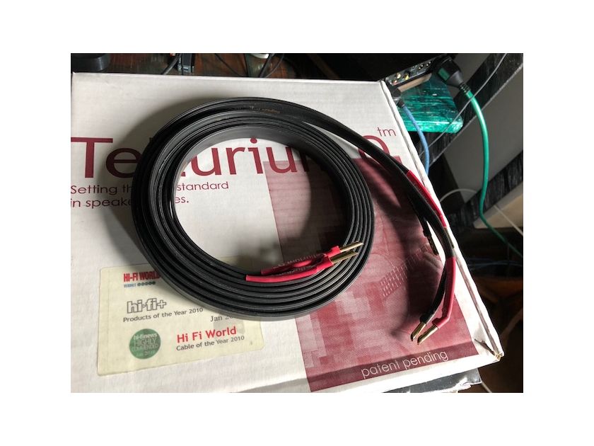 Tellurium Q Black Speaker Cables - Banana - 2M - Perfect condition
