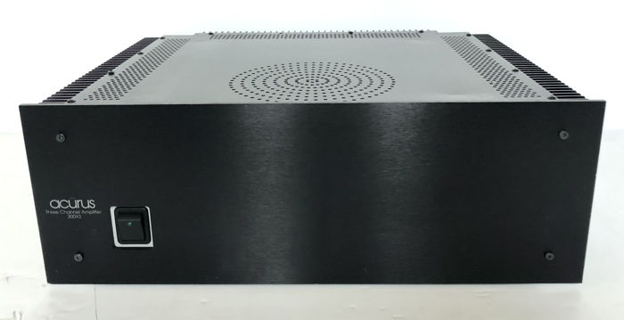 ACURUS 200x3 Three-Channel Solid State 200wpc @ 8-Ohms ...