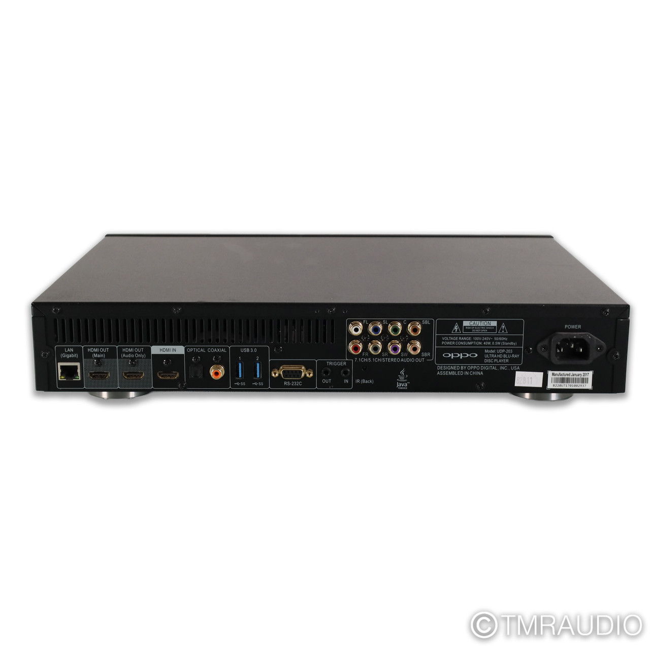 Oppo UDP-203 Universal 4k Blu-ray Player; CD / SACD (82... 5