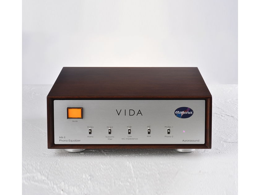 Aurorasound VIDA Mk.II - LCR type phono stage - New review online