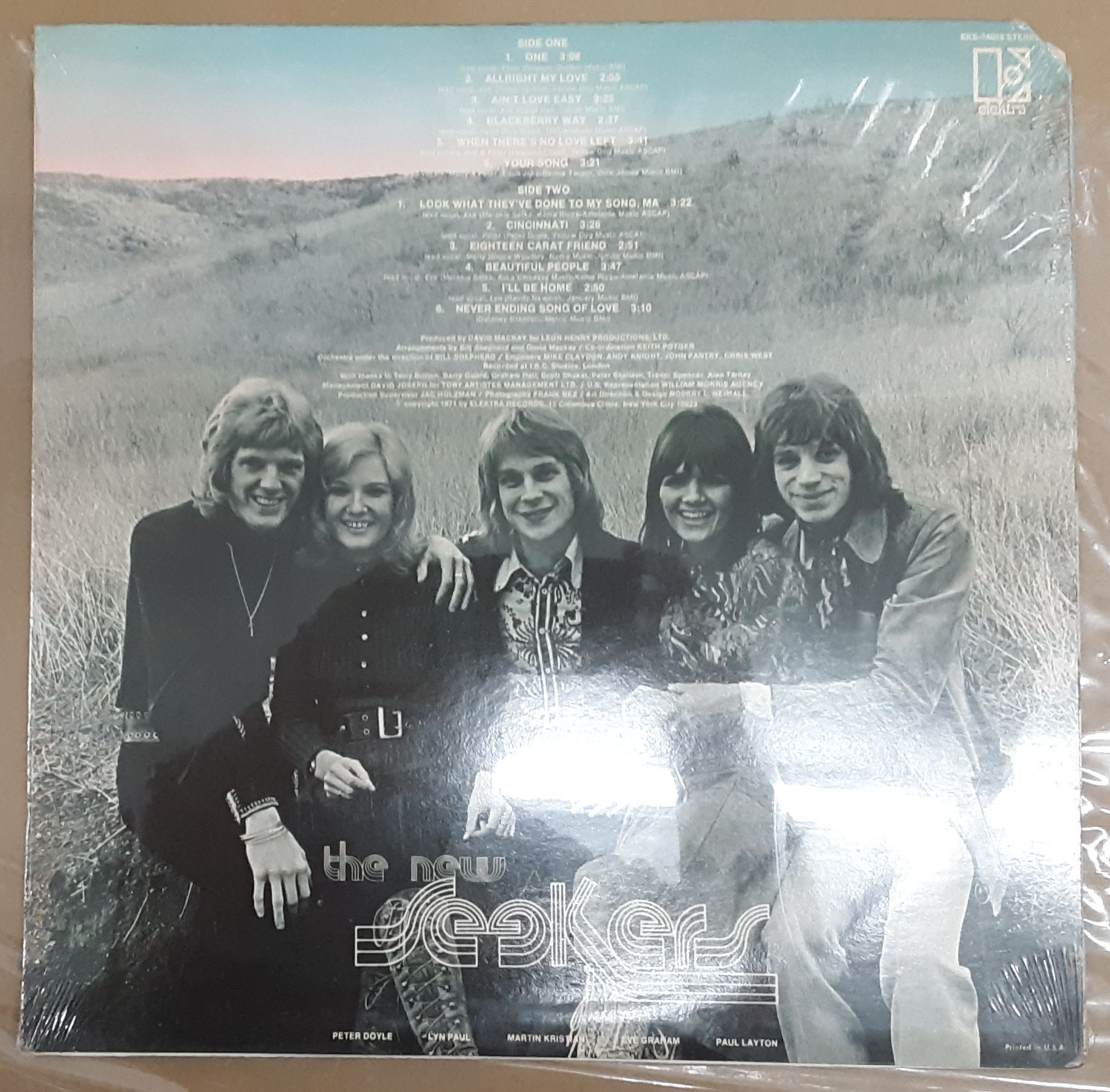 The New Seekers - Beautiful People SEALED VINYL LP ORIG... 2