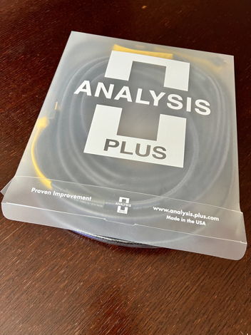 Analysis Plus Inc. Black Mesh Oval 9 Speaker Cables 20 Ft.