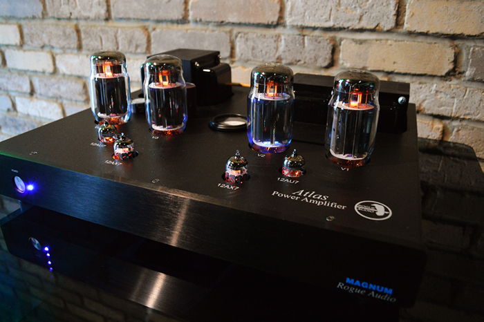Rogue Audio Atlas Magnum Tube Stereo Power Amplifier - ...