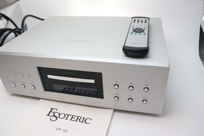 Esoteric DV-60 (DV60) Universal Player for DVD, SACD, CD