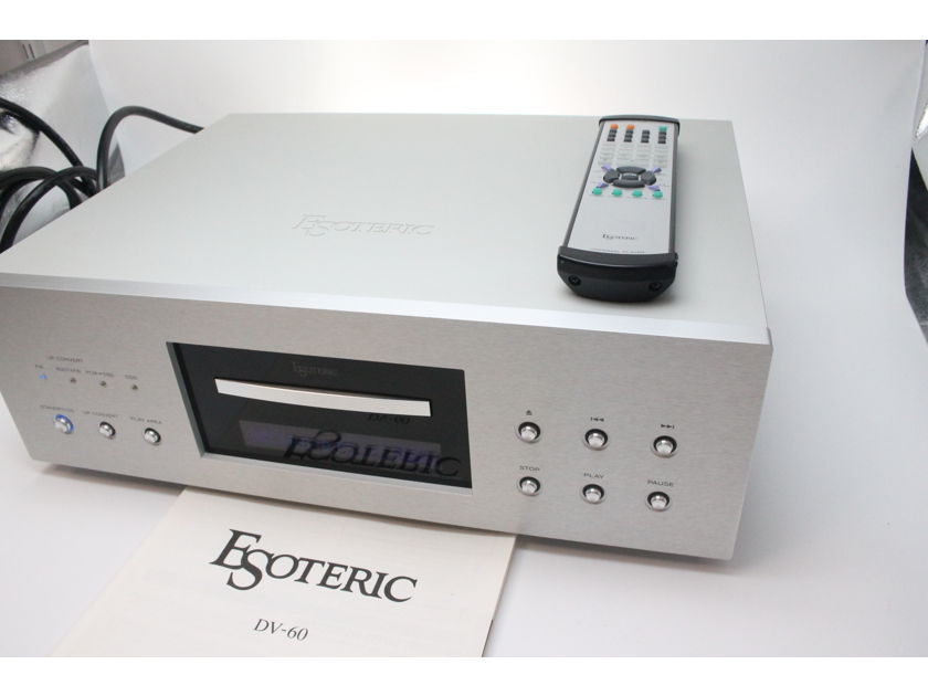 Esoteric DV-60 (DV60) Universal Player for DVD, SACD, CD