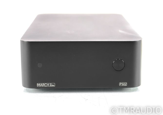 March Audio P502 Stereo Power Amplifier; P-502; Black (...