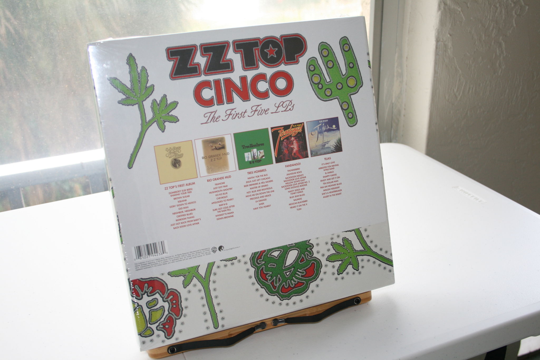 ZZ Top -  Cinco: The First Five LPs Box Set 180G 2