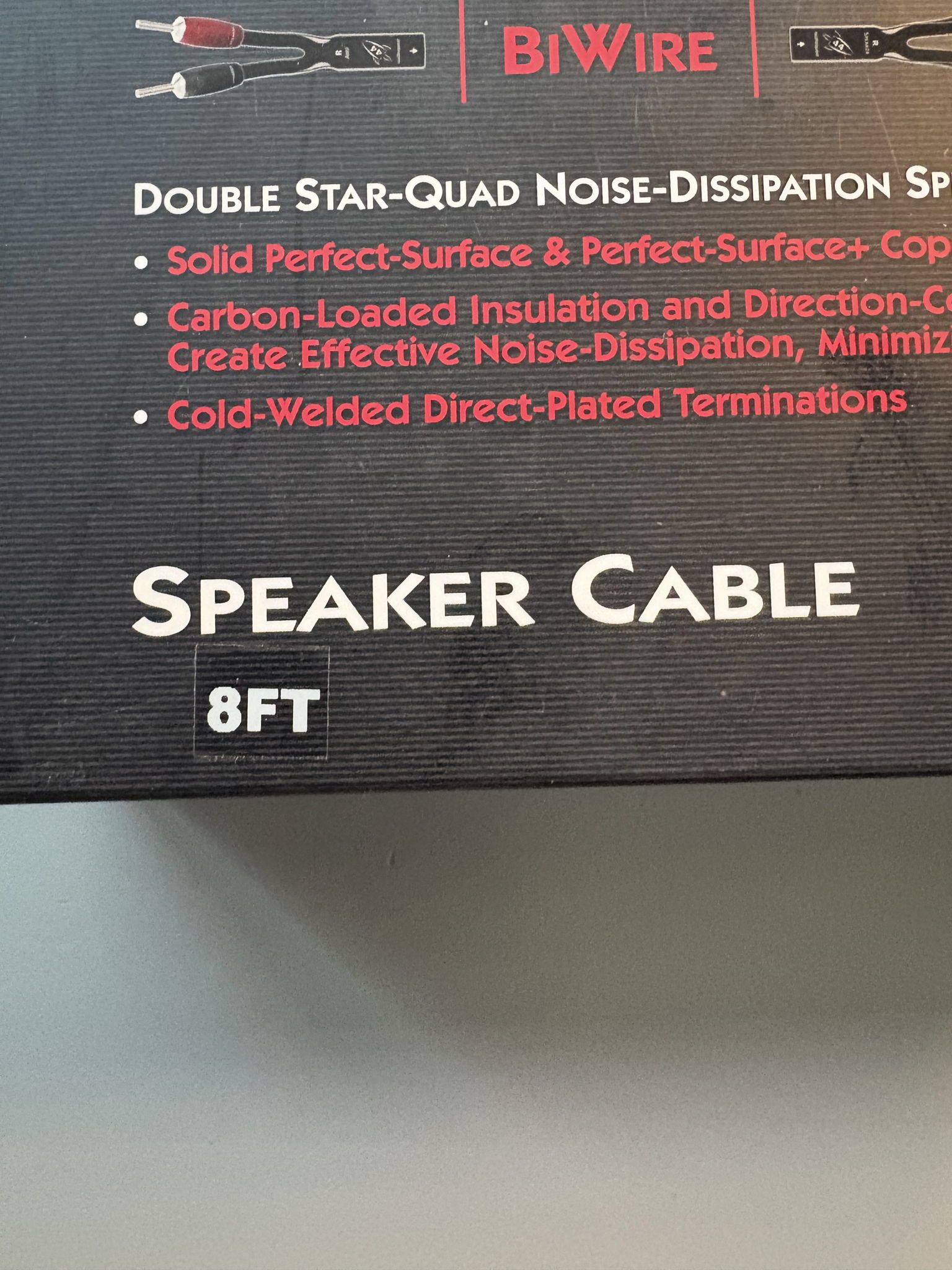 AudioQuest Rocket 44 Biwire 8 ft pr 7