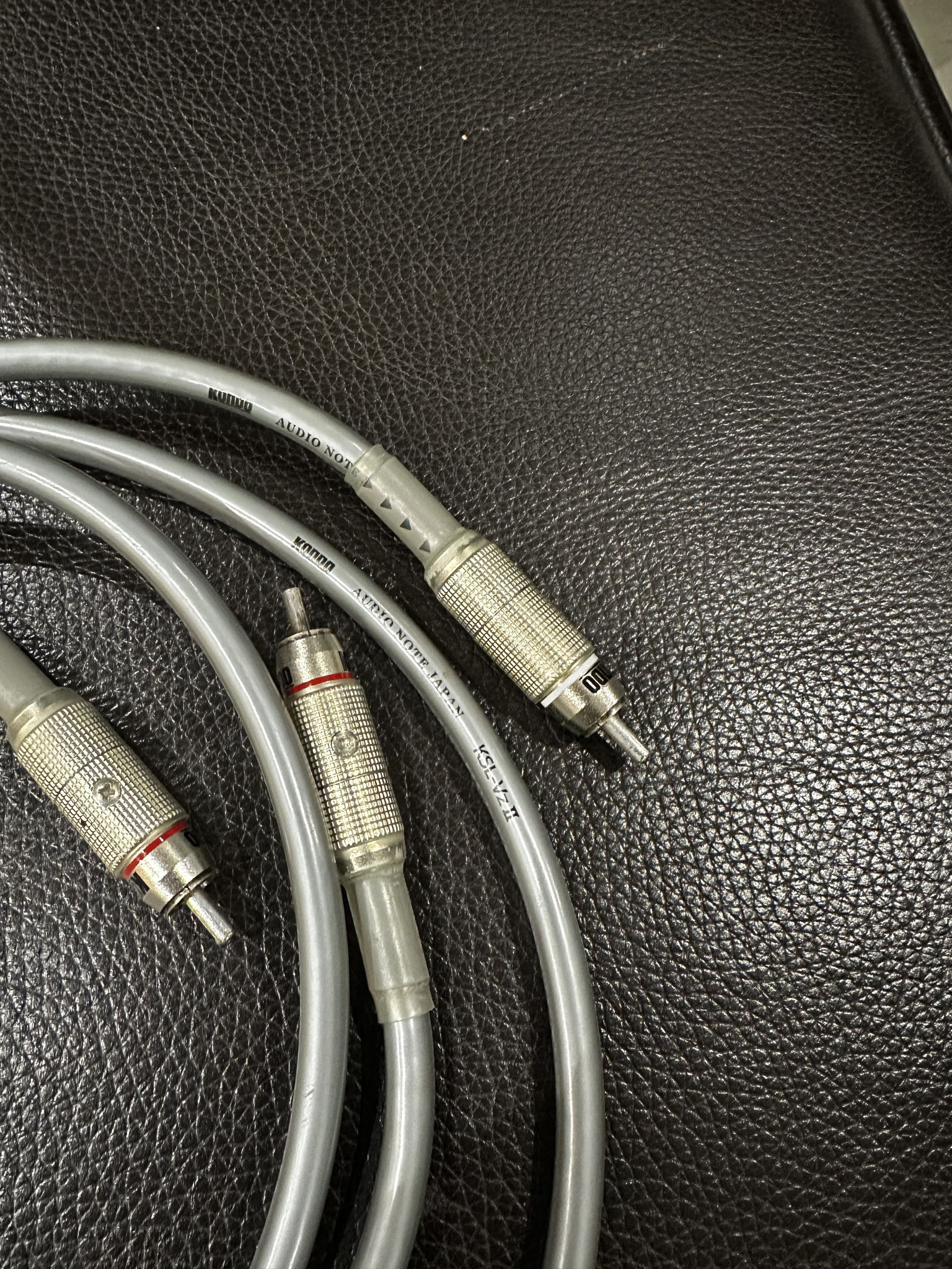 Kondo AudioNote Japan KSL-VzII Interconnects RCA 1 - Fr... 4
