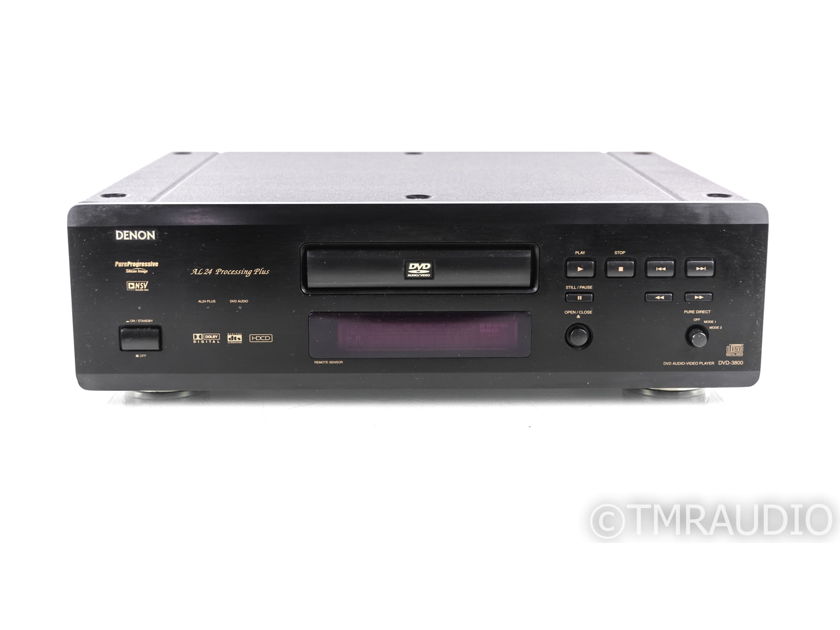 Denon DVD-3800 DVD / CD Player; DVD3800; Remote; HDCD (20248) | Blu-ray