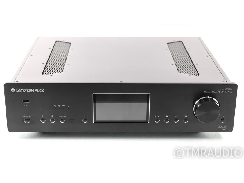 Cambridge Audio Azur 851N DAC / Network Streamer; D/A Converter; 851-N; Remote (29178)