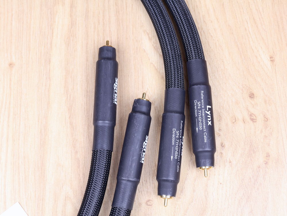 Signal Projects Lynx audio interconnects RCA 1,5 metre 2