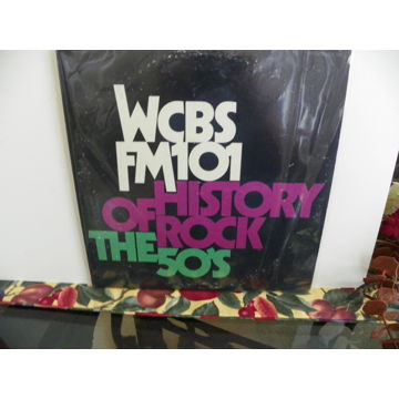 WCBS FM101 - HISTORY OF ROCK THE 50'S 2LPs