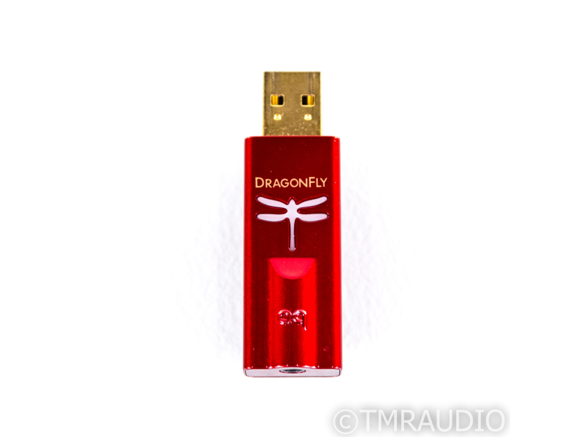 AudioQuest DragonFly Red v1.0 USB Headphone DAC / Amplifier; D/A Converter (20333)
