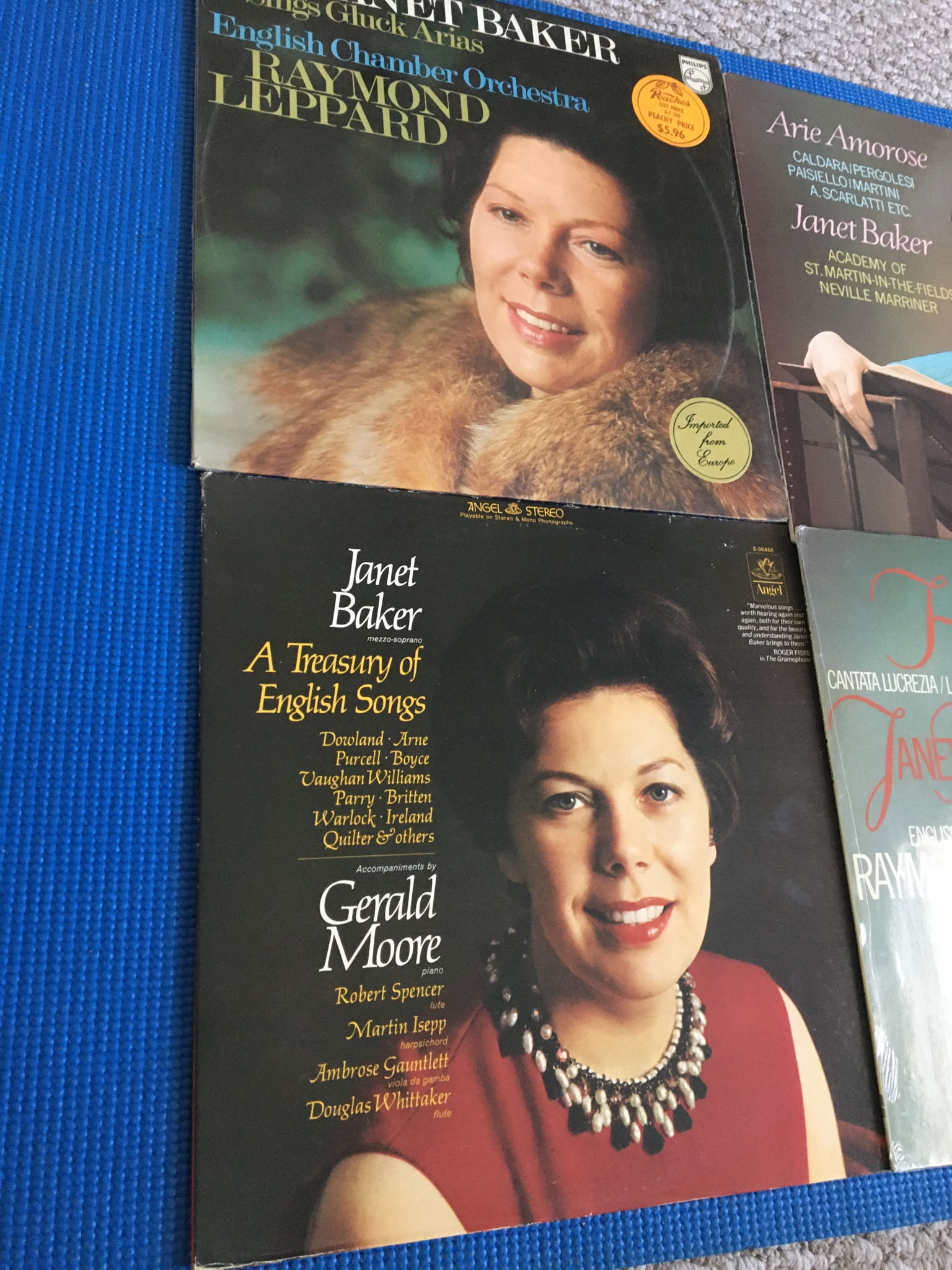 Janet Baker  Lp record lot of 11 Lp records 5