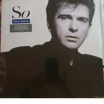 Peter Gabriel "So" Half Speed Mastered 45rpm 2LP set - New