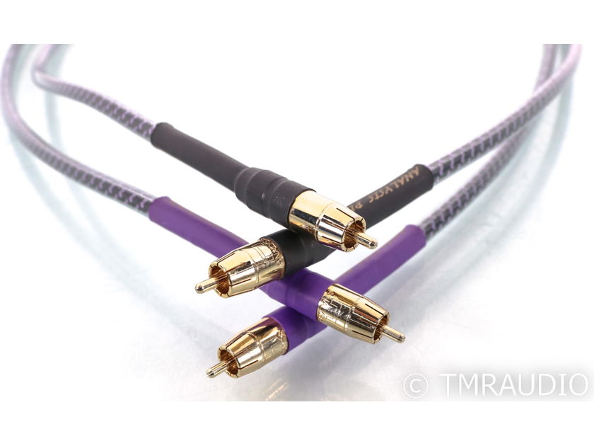 Analysis Plus Solo Crystal Oval RCA Cables; 1.5m Pair Interconnects (46680)