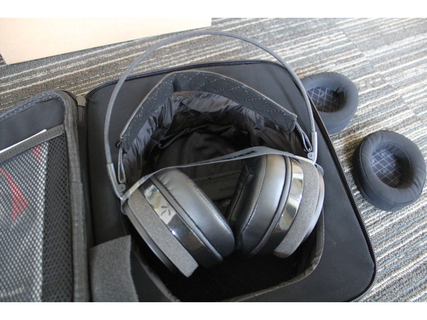 AudioQuest Nighthawk  carbon Headphones New + 2M Cable!