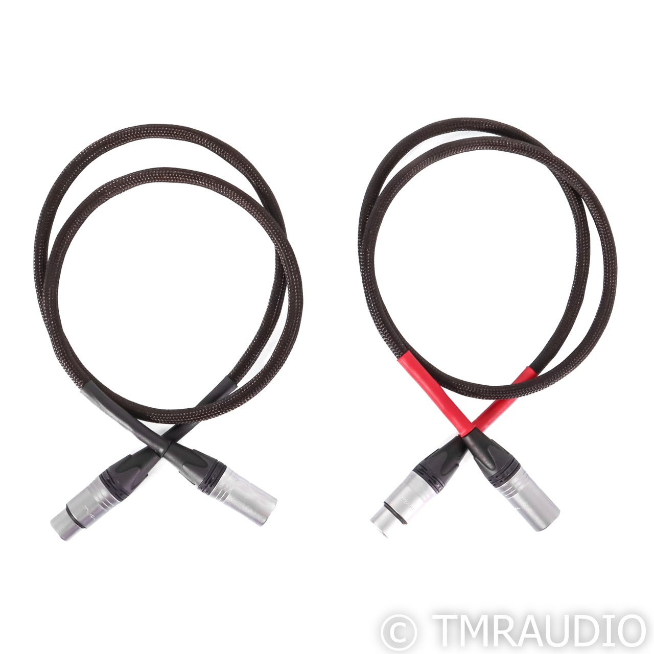 Tellurium Q Black II XLR Cables; 1m Pair Balanced In (6... 3