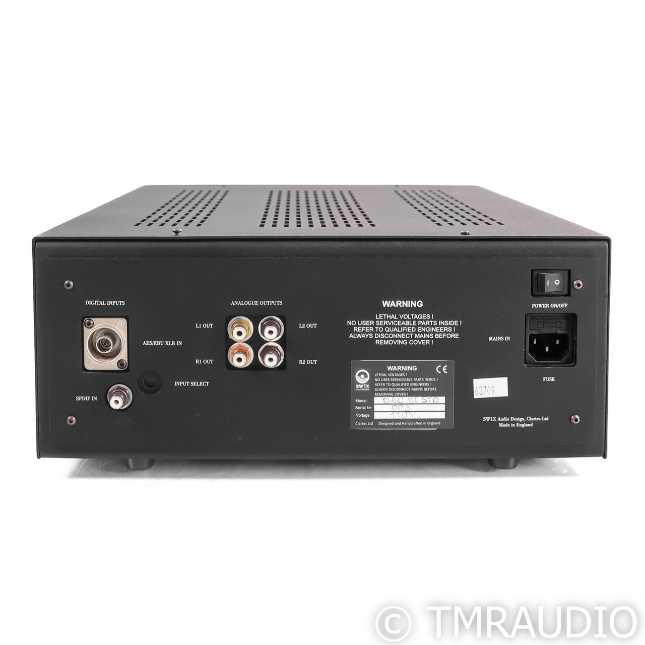 SW1X Audio Design DAC III; D/A Converter; STD with DHT ... 6