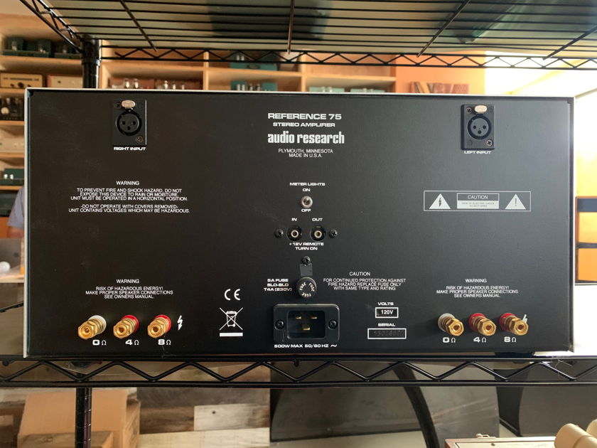 Audio Research Reference REF 75 Amplifier