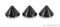 Black Diamond Racing Pyramid Cones Isolation System; Se... 3