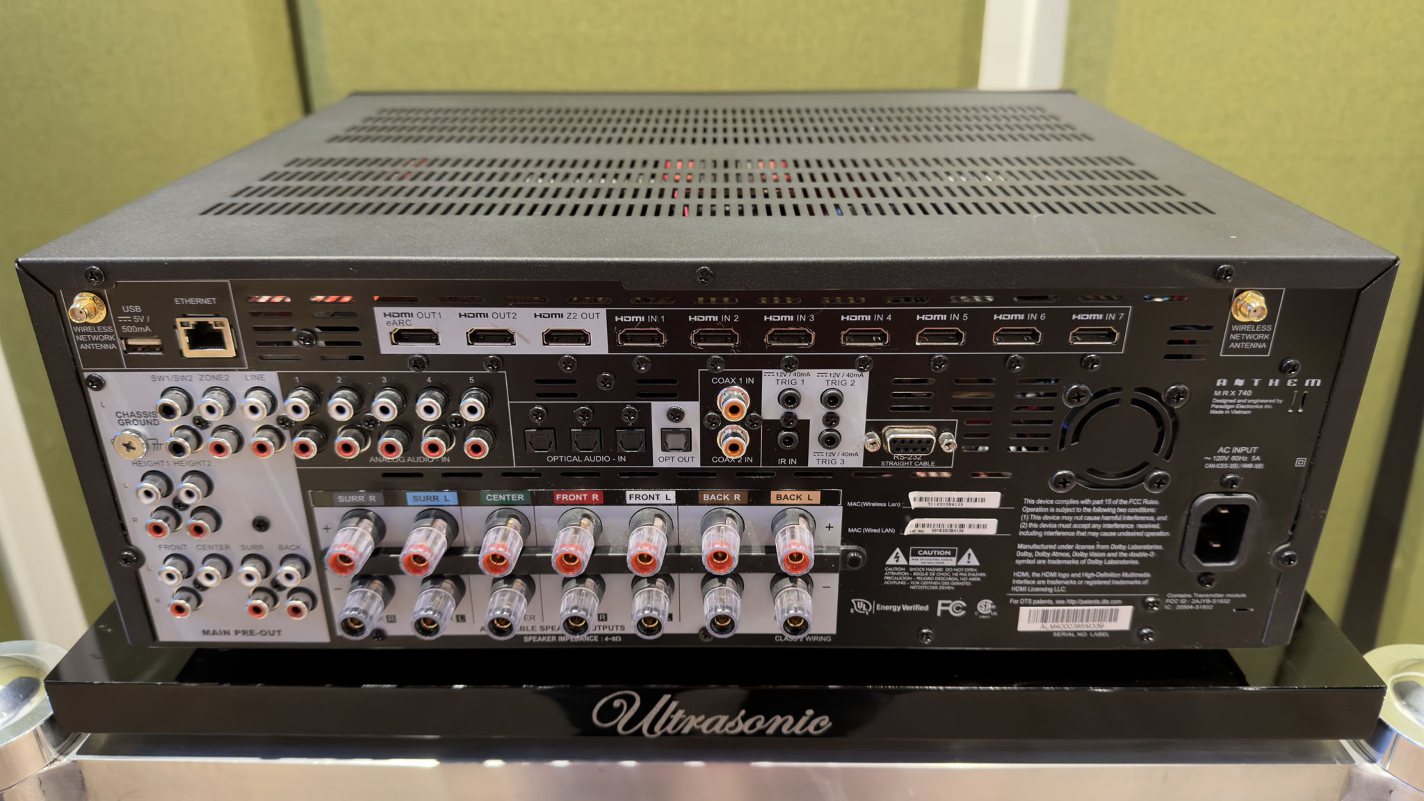 Anthem MRX 740 8K A/V Receiver w Remote EXCELLENT 11