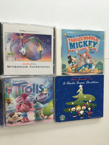 Disney peanuts trolls  Cd lot of 4 childrens cds
