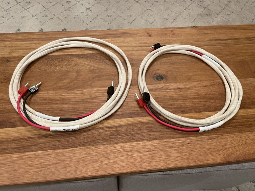 Duelund Tinned Copper Speaker Cable Pair | 12 Gauge, 8 feet | AudioMeister König Series