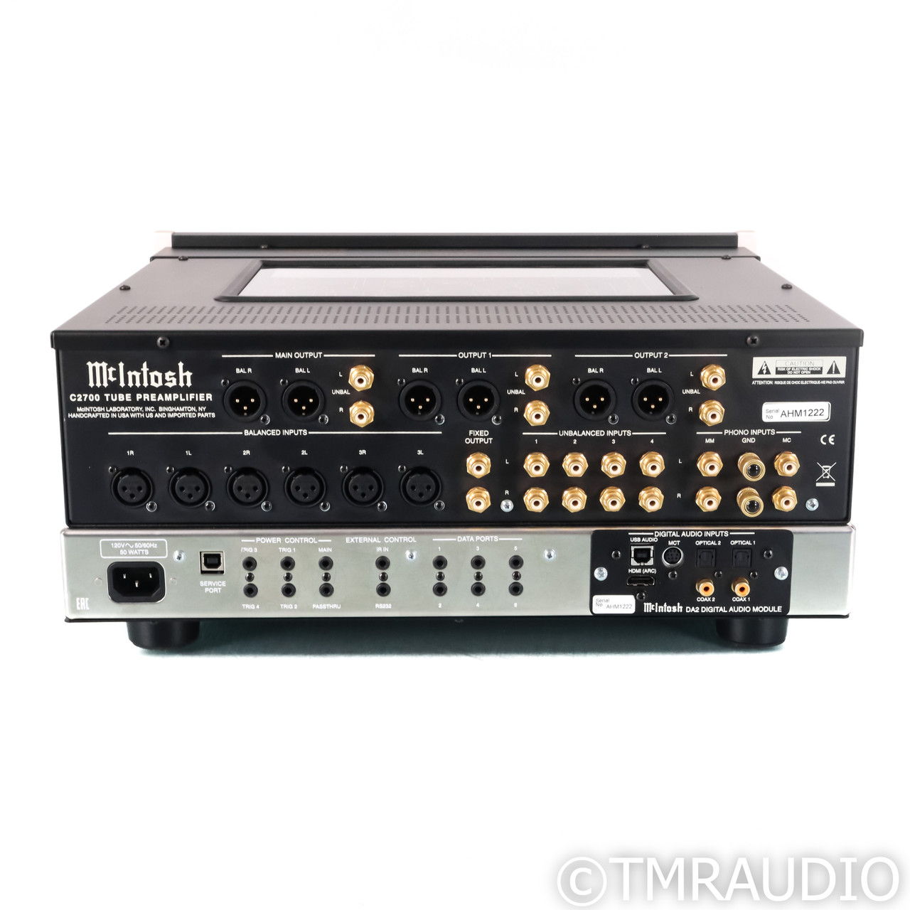 McIntosh C2700 Stereo Tube Preamplifier; MM & MC Phono ... 6