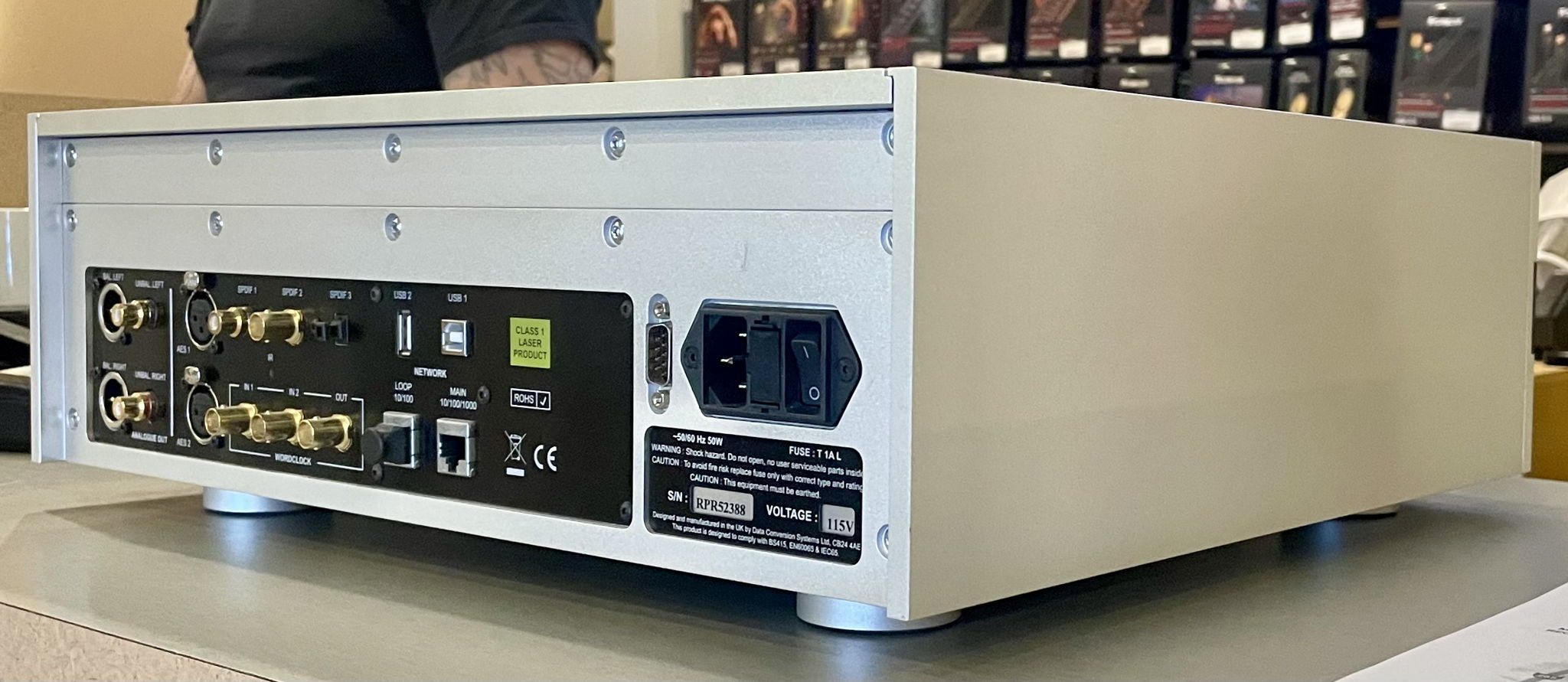 *USED* DCS Rossini Player/DAC (Silver, NOT Apex Version... 7