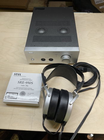 Stax SR-009S SRM-700t Headphone, Tube Amp & Extension C...