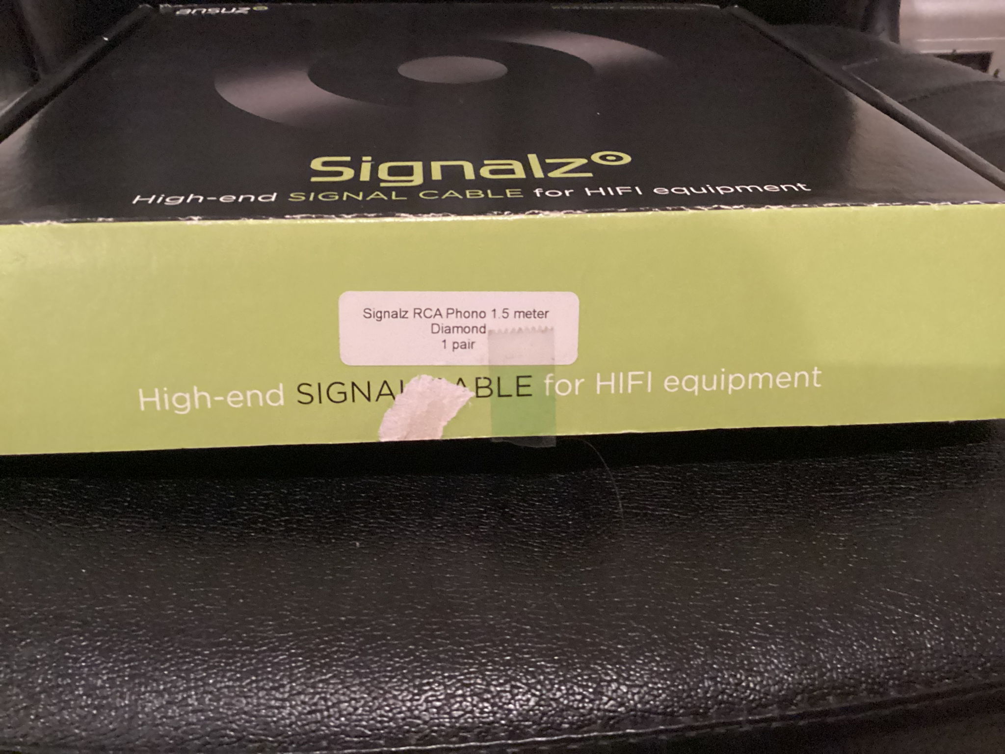 Ansuz Acoustics Signalz D Diamond phono cable 5