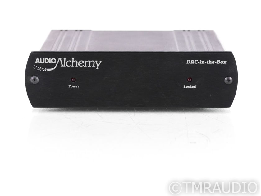 Audio Alchemy DAC-In-The-Box DAC; D/A Converter (20678) | DA Converters ...